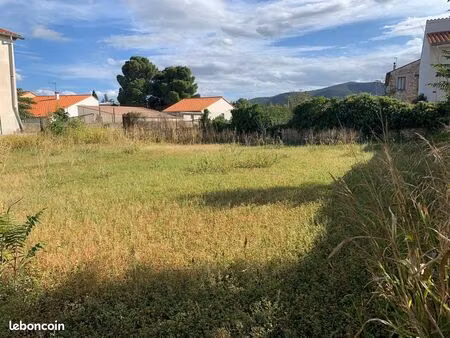 terrain constructible – centre-ville d’ille-sur-têt