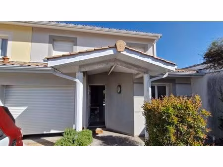 maison mitoyenne avec garage quartier calme