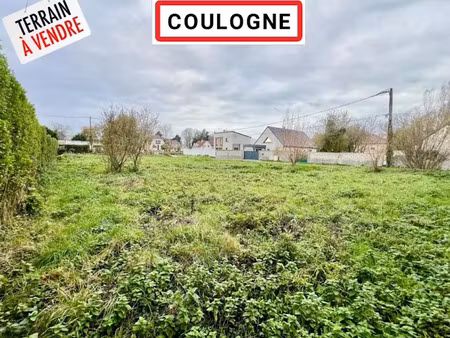 vente terrain à batir 504 m² à coulogne (62137)  72 000 €