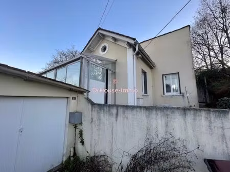 charmante maison de 4 pièces avec jardin et garage à magnac-sur-touvre