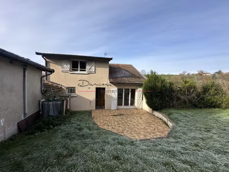 appartement avec terrasse  terrain attenant et cave