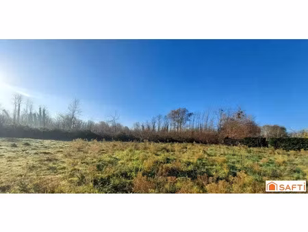 vente terrain 2450 m² à louchats (33125)  131 000 €