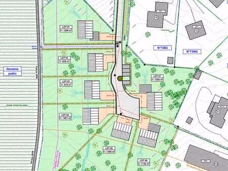 magnifique lotissement arboré à vendre à heusy