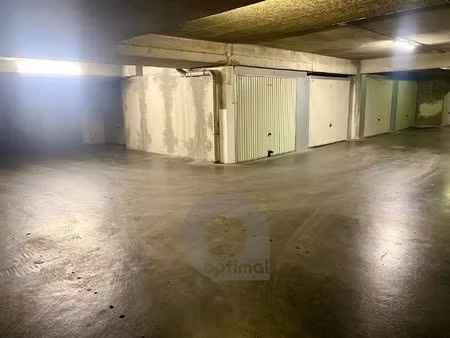 menton garavan - garage en sous-sol