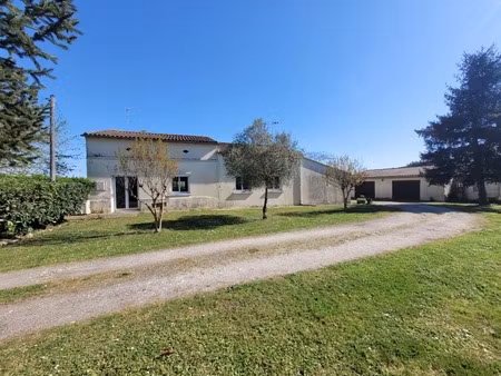 maison à vendre 6 pièces a cussac fort médoc sur terrain de 3550 m2
