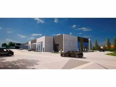 nieuwbouw kmo-unit van 386 m² met 2 parkeerplaatsen langs...