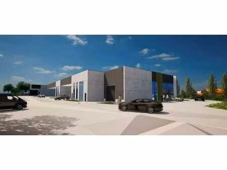 nieuwbouw kmo-unit van 386 m² met 3 parkeerplaatsen langs...