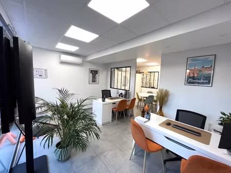 location locaux professionnels 40 m² à montauban (82000)  651 €