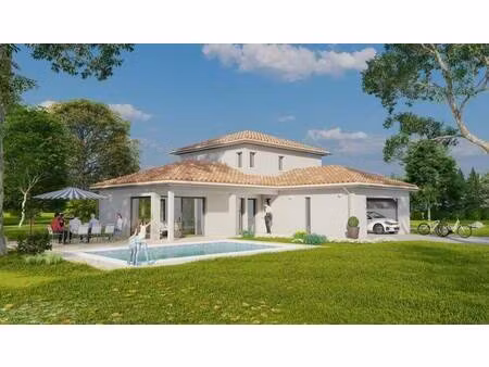 terrain avec maison neuve à vendre