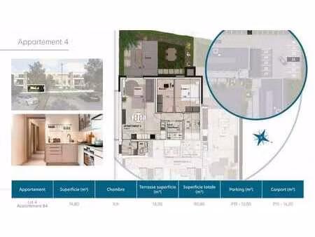 vente - appartement halanzy