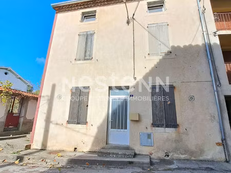 a vendre maison 6 pieces avec jardin a laroque d'olmes