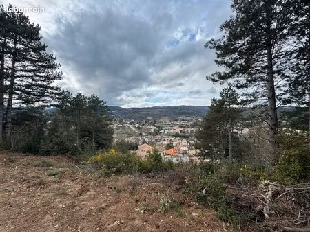 terrain à 500m du centre de st péray  belle vue dégagée