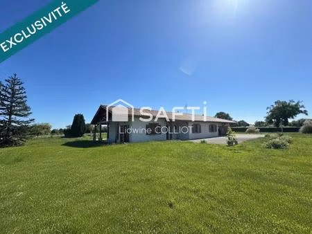 maison de plain-pied pmr sur grand terrain à laiz