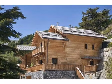 auron : chalet avec vue panoramique sur le domaine