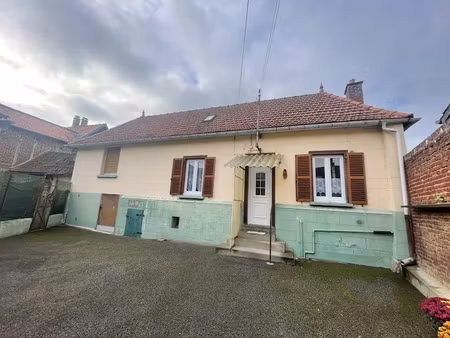 vente maison 5 pièces 55 m² à flixecourt (80420)  107 000 €