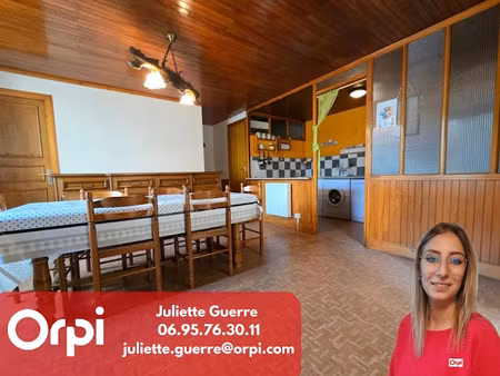 vente maison 3 pièces 68 m² à saint-christophe-sur-guiers (38380)  125 000 €