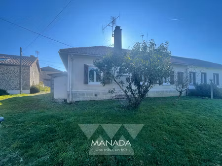 achat maison 5 pièces 90m² nouic 87330