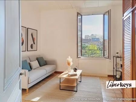 studio de 22m² - vue sur jardin - rue des garmants - malakoff