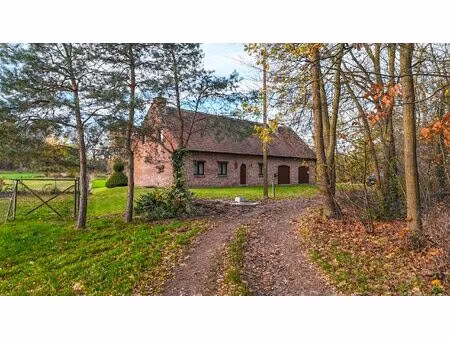 exclusieve hoeve op 40are met bosrijke ligging te paal!