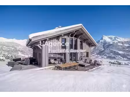 chalet de luxe en location à combloux  france