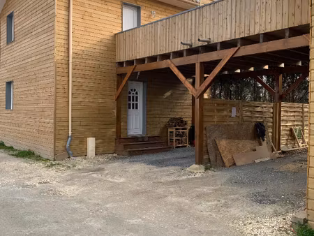 maison façade bois avec extérieur privatif eysines 3 pièce(s) 78 m2