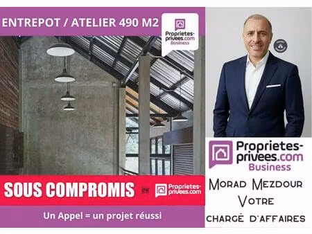 wattrelos - local d'activite 490 m²