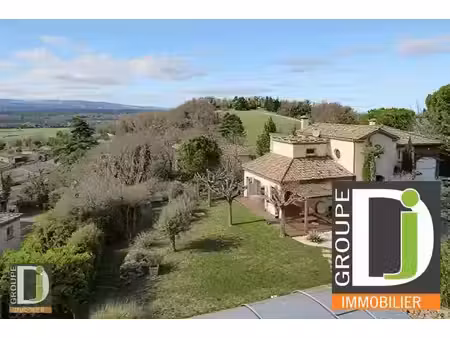 villa comtemporaine à vendre à montéleger  avec logement ind?