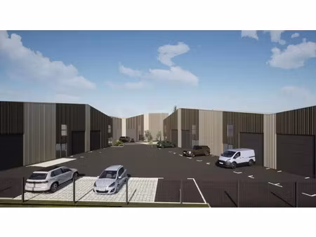 locaux d'activités à vendre  surfaces modulables de 257 m2 à 133 m2 - les sorinières
