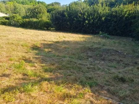 vente terrain 665 m² asques (33240)