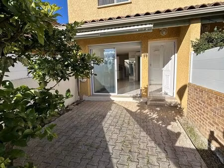 vente maison 3 pièces 55m2 canet-en-roussillon 66140 - 211000 € - surface privée