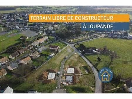 vente terrain à louplande (72210) : à vendre / 505m² louplande