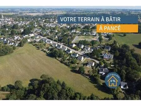 vente terrain à pancé (35320) : à vendre / 323m² pancé