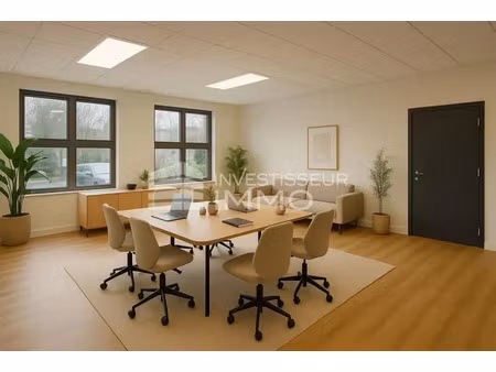 bureaux 133 m² - divisibles dès 41 m² - 120 euros/m²/an - espaces modulables - 3 mois de l