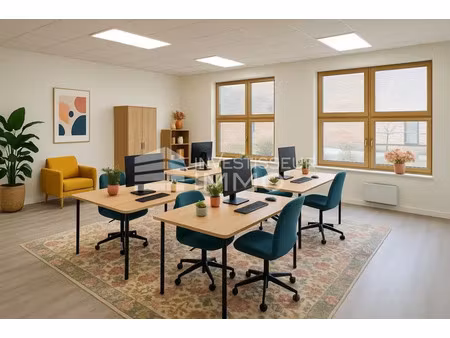 bureaux 133 m² - torcy - 120 euros/m²/an - parkings en option - 3 mois de loyer offert ht 