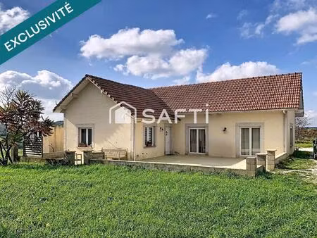 maison individuelle d'environ 130 m² sur un terrain de 19 ares