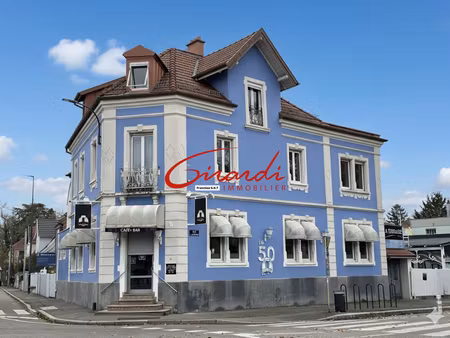 immeuble de rapport 368m2 mulhouse illberg 12 % de rent