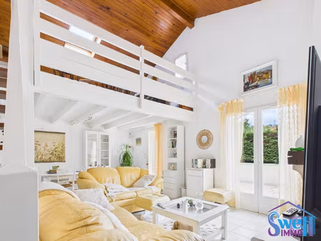 en impasse  maison t4 101m² avec garage sur beau jardin clos