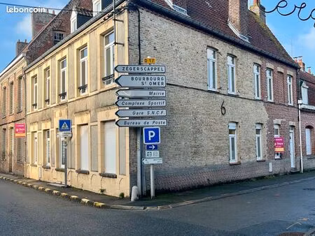 immeuble de rapport 3 appartements esquelbecq centre