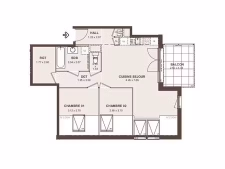 appartement - neydens