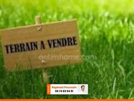terrain constructible à vendre