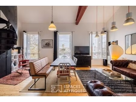 duplex contemporain face au port de la rochelle