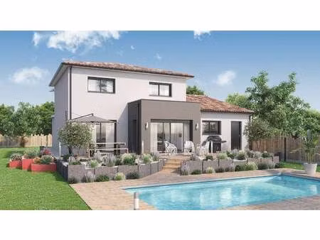 terrain avec maison neuve à vendre