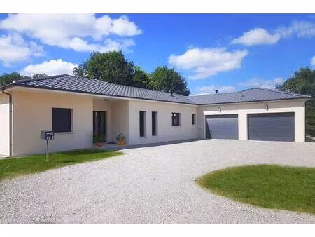 terrain avec maison neuve à vendre