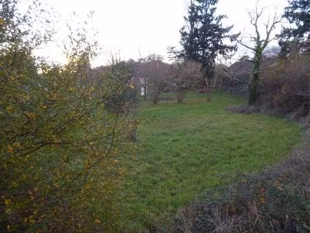 terrain constructible à vendre