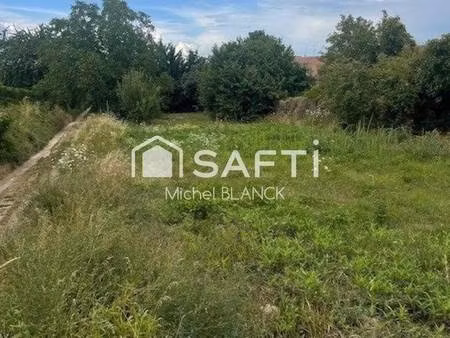 terrain constructible viabilisé à vendre
