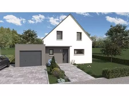 terrain avec maison neuve à vendre