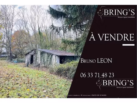 vente terrain 2928 m² à villeneuve-en-perseigne (72600)  18 000 €