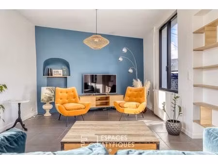 maison de ville de 1850 ou l'élégance retrouvée