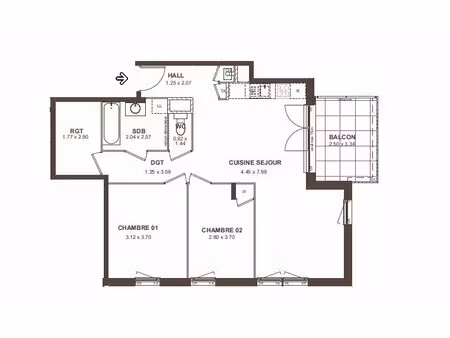 appartement - neydens