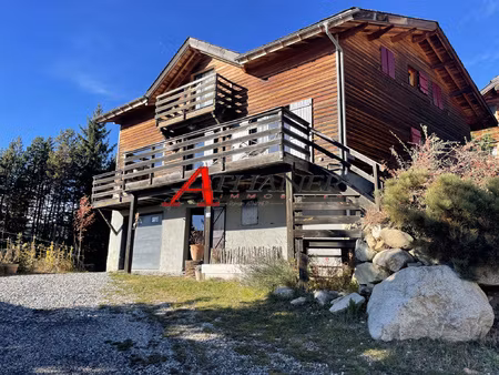 bolquère - authentique chalet 4 faces en bois - 5 chambres d